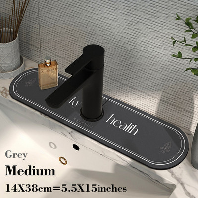 Super upijajuća zaštita od prskanja za umivaonik, slavina, vodootporna podloga, otporna na vlagu, protuklizna, za pranje ruku Typhoon, suha drenaža, vodootporna podloga