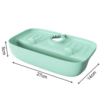 Βρύση σιλικόνης κουζίνας Ματ νεροχύτης Splash Pad Αποστράγγιση Baucet Splash Catcher Μπάνιο πάγκος προστασίας Δίσκος διανομής σαπουνιού