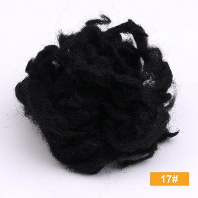 Fenrry 18 Colors 10g/30g/50g Alpaca Curly Fiber vilnas filcs DIY adatu filcēšana Roving Speciāli pūdelim/bišonam un aitām