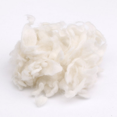 Fenrry 18 Colors 10g/30g/50g Alpaca Curly Fiber vilnas filcs DIY adatu filcēšana Roving Speciāli pūdelim/bišonam un aitām