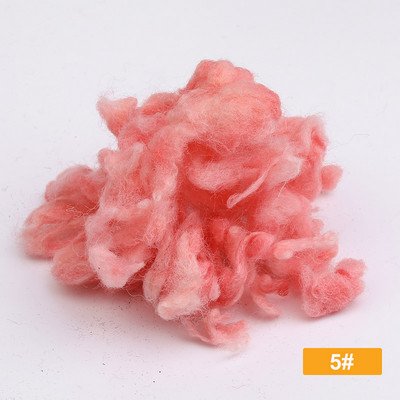 Fenrry 18 Colors 10g/30g/50g Alpaca Curly Fiber vilnas filcs DIY adatu filcēšana Roving Speciāli pūdelim/bišonam un aitām