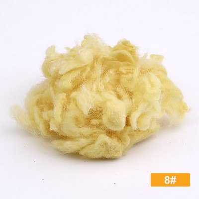 Fenrry 18 Colors 10g/30g/50g Alpaca Curly Fiber vilnas filcs DIY adatu filcēšana Roving Speciāli pūdelim/bišonam un aitām