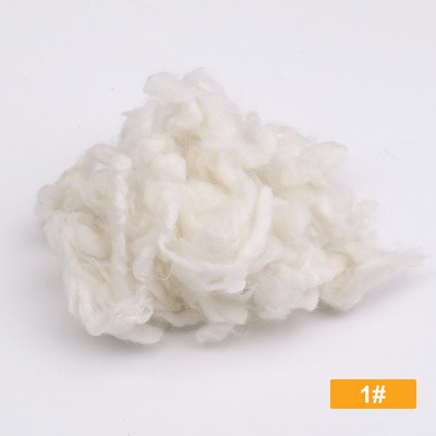 Fenrry 18 Colors 10g/30g/50g Alpaca Curly Fiber vilnas filcs DIY adatu filcēšana Roving Speciāli pūdelim/bišonam un aitām