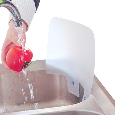 1 τμχ New Arrival Νεροχύτης Κουζίνας Προστατευτικά Splash Water with Sucker Waterproof Screen for Dish Fruit Vegetable Washing Anti-water Board