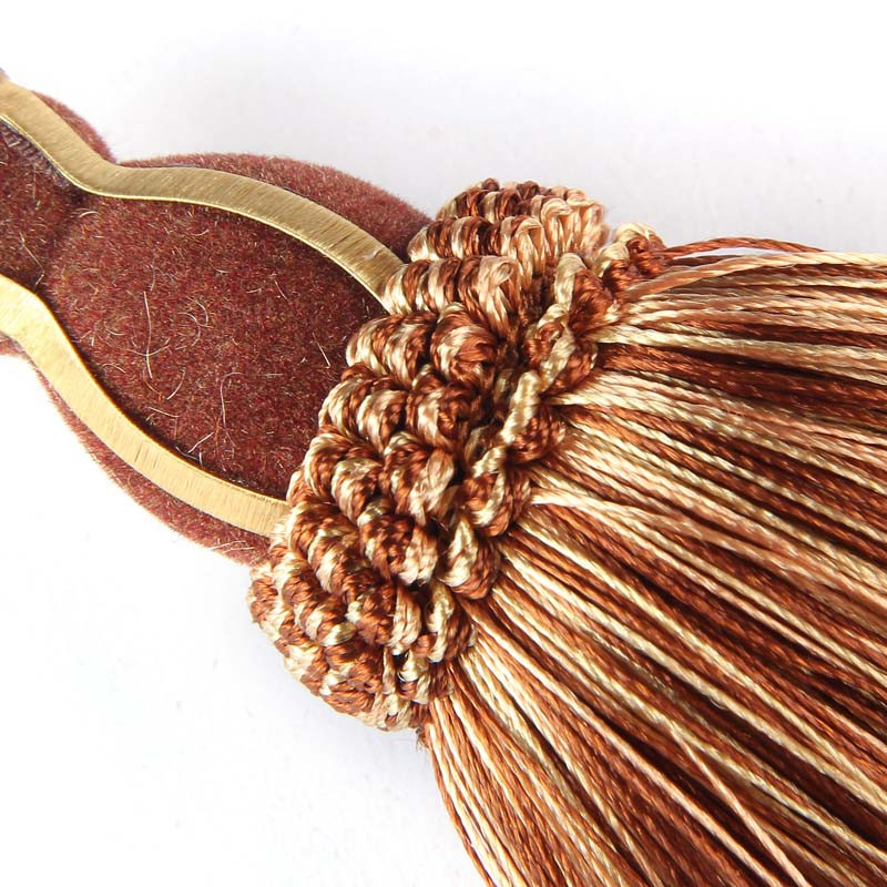 1 gab. Aizkaru pušķu mežģīņu piekarināmā bumba Maza pušķu kulonu piekarināma ar smaile aizkaru dekorēšanai istabas piederumi