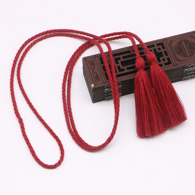 5GB Kokvilnas Daudzkrāsains Divu bārkstis Virvju Lentes Pušķi Mājas Tekstila Aizkari Apģērbi Kulons Amatniecība Materiāls DIY Dekorācijas pušķis