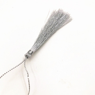 50 gab Zelta un sudraba DIY Zīda pušķi Kuloni Rotaslietas Aizkari Apģērbi Dekoratīvi Aksesuāri Atslēgu soma Pakaramais Amatniecības pušķi