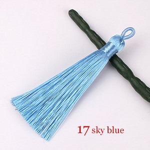 5 gab. 8 cm roku darbs zīda pušķis aizkaru šūšanai. Apģērba izstrādājumi Mājas rotājumi Rotaslietas Amatniecības apdares atslēgas Piekares virves piederumi