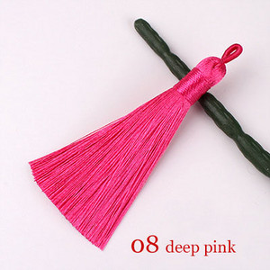 5 gab. 8 cm roku darbs zīda pušķis aizkaru šūšanai. Apģērba izstrādājumi Mājas rotājumi Rotaslietas Amatniecības apdares atslēgas Piekares virves piederumi