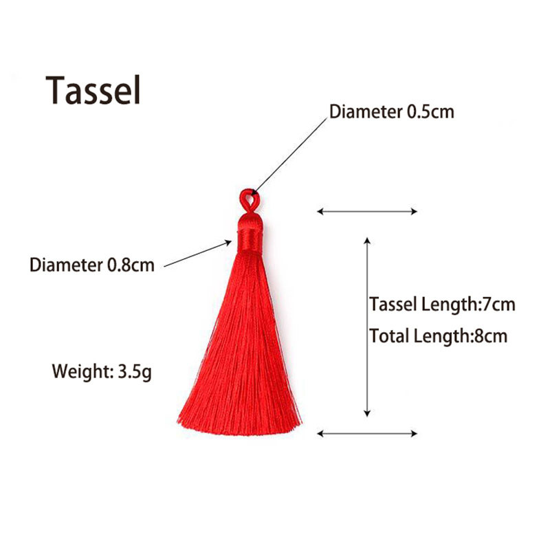 5 gab. 8 cm roku darbs zīda pušķis aizkaru šūšanai. Apģērba izstrādājumi Mājas rotājumi Rotaslietas Amatniecības apdares atslēgas Piekares virves piederumi