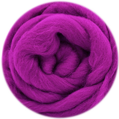 100g Μικτό μαλλί RovingNeedle Felting Wool Βαμμένο στο χέρι Top Merino Μικτό φυσικό μαλλί Roving for Needle Felting Kit