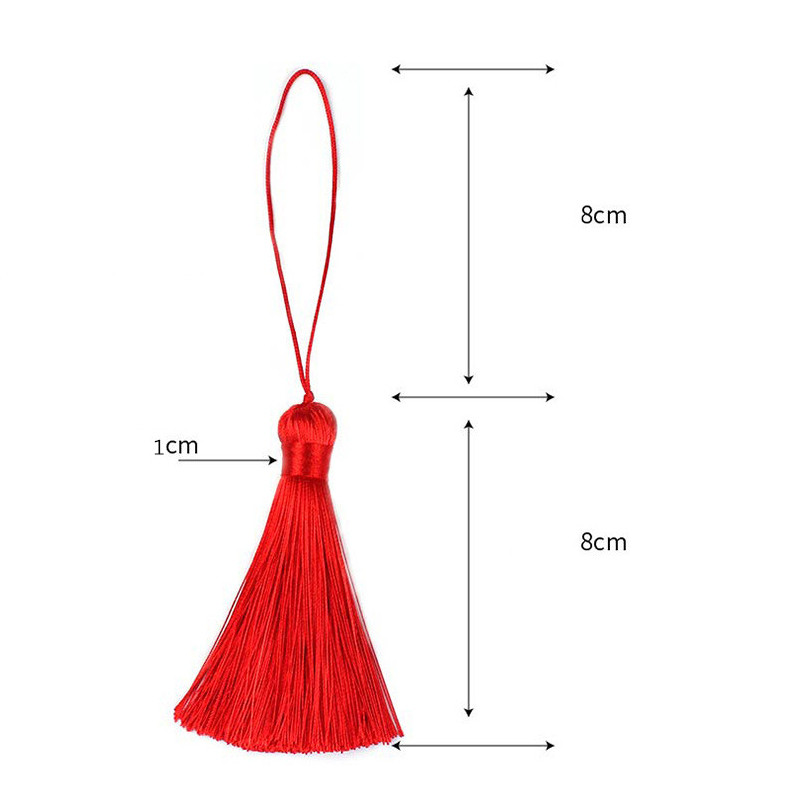 5Gb Ledus Zīds Pretgrumbu Pušķi Bārkstis Kulons DIY Materiāls Krāsa Vads Tauki Pušķi Apdares viesību apģērbi Aizkari Dekors Pušķi
