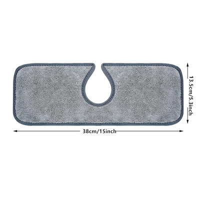 Virtuves jaucējkrāns Absorbējošais Paklājiņš Izlietnes Šļakatu aizsargs Silikona jaucējkrāns Šļakatu savācējs Countertop aizsargs Vannas istabas virtuves ierīcēm