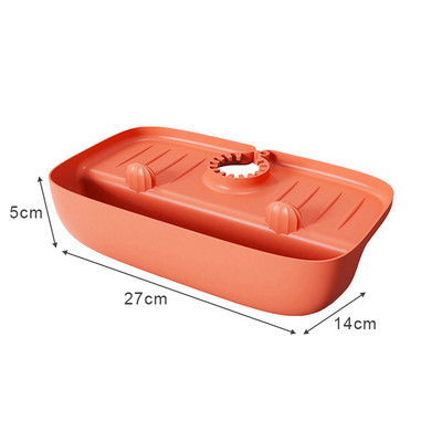 Covoraș pentru robinet din silicon pentru chiuvetă de bucătărie Tampă de scurgere pentru stropire Covoraș de protecție pentru blat Tavă de scurgere a săpunului de baie