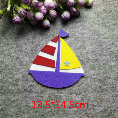 TN tengeri delfincápa kézimunka dekoráció nem szőtt filcpárnák bálnahal kézzel készített barkács filc szövet falmatricák gyerekeknek oktatás