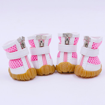 Обувки за кучета Летни за Чихуахуа Йорк Теди Дишащи неплъзгащи се обувки Ботуши за малки кучета Чорапи Консумативи за домашни любимци
