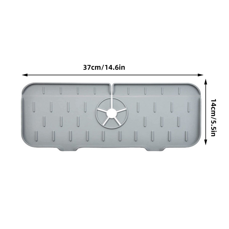 1 vnt. prietaisai maišytuvas purslų gaudyklės kilimėlis, sugeriantis kilimėlis, stalviršio apsauga, kriauklės apsauga nuo purslų silikono kanalizacijos padėklas virtuvės įtaisas