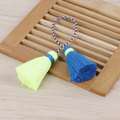 1kom/vrećica Privjesci s resicama s resicama, ručno rađeni privjesak s resicama s dva vrha za DIY zanatske izrade nakita, ukrasi odjeće