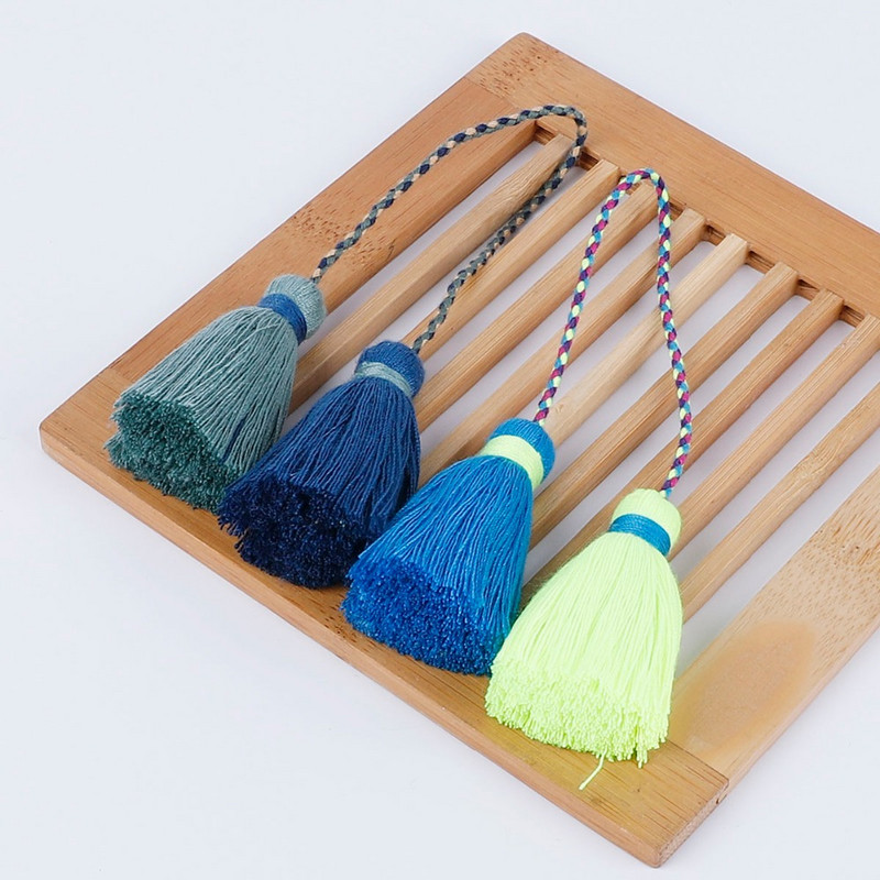 1kom/vrećica Privjesci s resicama s resicama, ručno rađeni privjesak s resicama s dva vrha za DIY zanatske izrade nakita, ukrasi odjeće