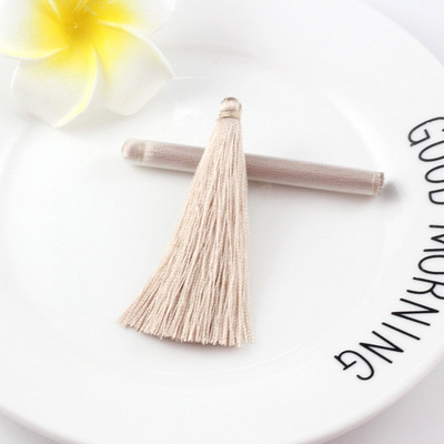 10 db 6,5 cm-es színes selyemszál nagy bojtok rojtok barkácsolás otthoni textil függöny ruházat rojt szegély varrás díszítő kézműves bojt