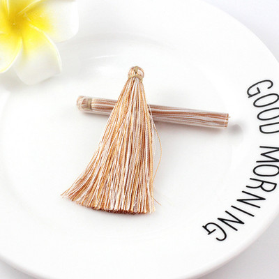 10 db 6,5 cm-es színes selyemszál nagy bojtok rojtok barkácsolás otthoni textil függöny ruházat rojt szegély varrás díszítő kézműves bojt