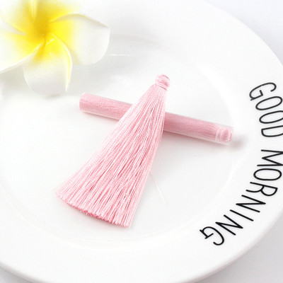 10 db 6,5 cm-es színes selyemszál nagy bojtok rojtok barkácsolás otthoni textil függöny ruházat rojt szegély varrás díszítő kézműves bojt