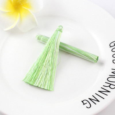 10 db 6,5 cm-es színes selyemszál nagy bojtok rojtok barkácsolás otthoni textil függöny ruházat rojt szegély varrás díszítő kézműves bojt