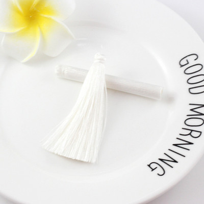 10 db 6,5 cm-es színes selyemszál nagy bojtok rojtok barkácsolás otthoni textil függöny ruházat rojt szegély varrás díszítő kézműves bojt