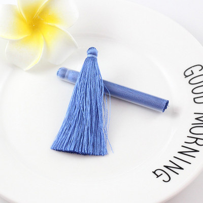 10 db 6,5 cm-es színes selyemszál nagy bojtok rojtok barkácsolás otthoni textil függöny ruházat rojt szegély varrás díszítő kézműves bojt