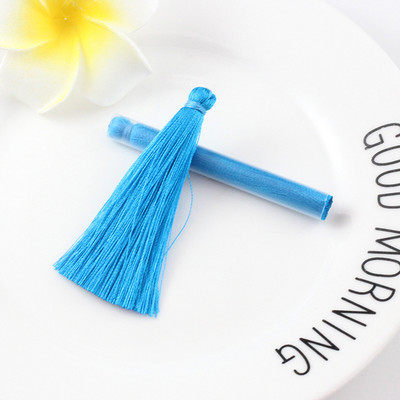 10 db 6,5 cm-es színes selyemszál nagy bojtok rojtok barkácsolás otthoni textil függöny ruházat rojt szegély varrás díszítő kézműves bojt