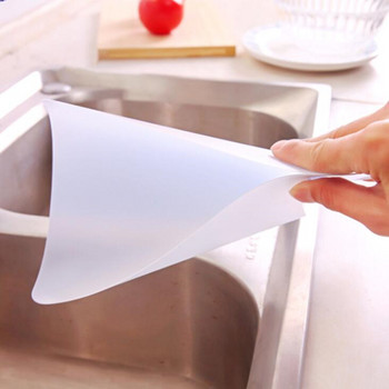 Οργάνωση κουζίνας Προστατευτικά για πιτσίλισμα νερού με αδιάβροχα αξεσουάρ κουζίνας νιπτήρας νεροχύτης PVC πτερύγια λευκό χρώμα