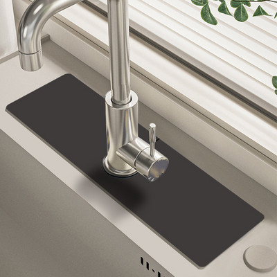 Clasic chiuvetă robinet tampon de scurgere covoraș de masă toaletă diatomee noroi absorbant covoraș anti-alunecare anti-mucegai pentru bucătărie blat de luat masa