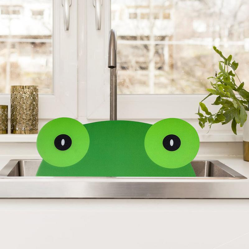 Νεροχύτης Splash Guard σιλικόνης βρύση απορροφητικό ματ Πάγκος προστασίας πάγκου κουζίνας πιτσίλισμα νερού με προσαρτημένα εργαλεία κουζίνας κορόιδο