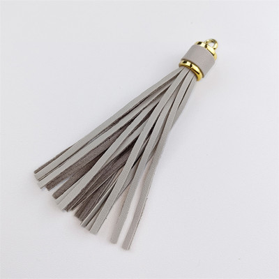 WFFNNKC 4-6 kom. Metalni prsten od umjetne kože Leopard print s resicama Privjesak za ključeve automobila DIY Privjesci Naušnice Narukvice Pribor za izradu nakita