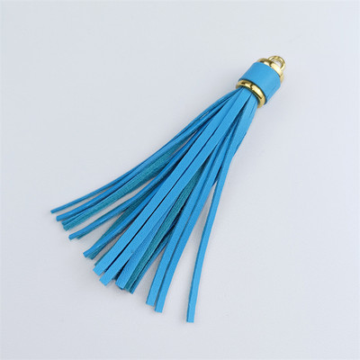 WFFNNKC 4-6 kom. Metalni prsten od umjetne kože Leopard print s resicama Privjesak za ključeve automobila DIY Privjesci Naušnice Narukvice Pribor za izradu nakita