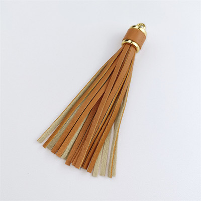 WFFNNKC 4-6 kom. Metalni prsten od umjetne kože Leopard print s resicama Privjesak za ključeve automobila DIY Privjesci Naušnice Narukvice Pribor za izradu nakita