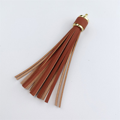 WFFNNKC 4-6 kom. Metalni prsten od umjetne kože Leopard print s resicama Privjesak za ključeve automobila DIY Privjesci Naušnice Narukvice Pribor za izradu nakita