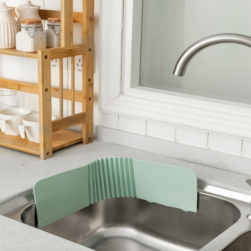 Virtuves ūdens aizsargs šļakatām, izlietnes stūra aizsargs, ūdens šļakatu aizsargs virtuves traukiem, augļiem dārzeņiem