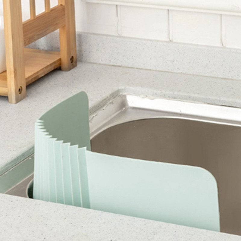 Virtuves ūdens aizsargs šļakatām, izlietnes stūra aizsargs, ūdens šļakatu aizsargs virtuves traukiem, augļiem dārzeņiem