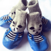 4 ks/sada topánok pre psov, gumené bavlnené ponožky, nepremokavé, protišmykové, pre psov, dažďové čižmy, ponožky, šteňatá, malé mačacie čižmičky, teplé pletené ponožky