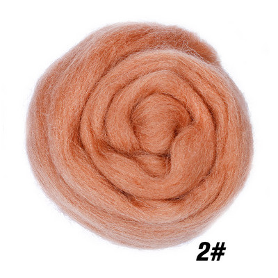 MIUSIE Vuna za filcanje od meke vune u 26 boja, meka vunena vlakna za filcanje iglom i ručno izrađene DIY lutke prikladne za žene početnice