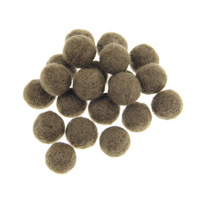 10gb 15MM/20MM vilnas filca bumba vītnes ballīšu dekors kāzu rotājumi bērniem rotaļlietas jautri mājas dekori DIY šūšanas amatniecības Ziemassvētku dāvanas