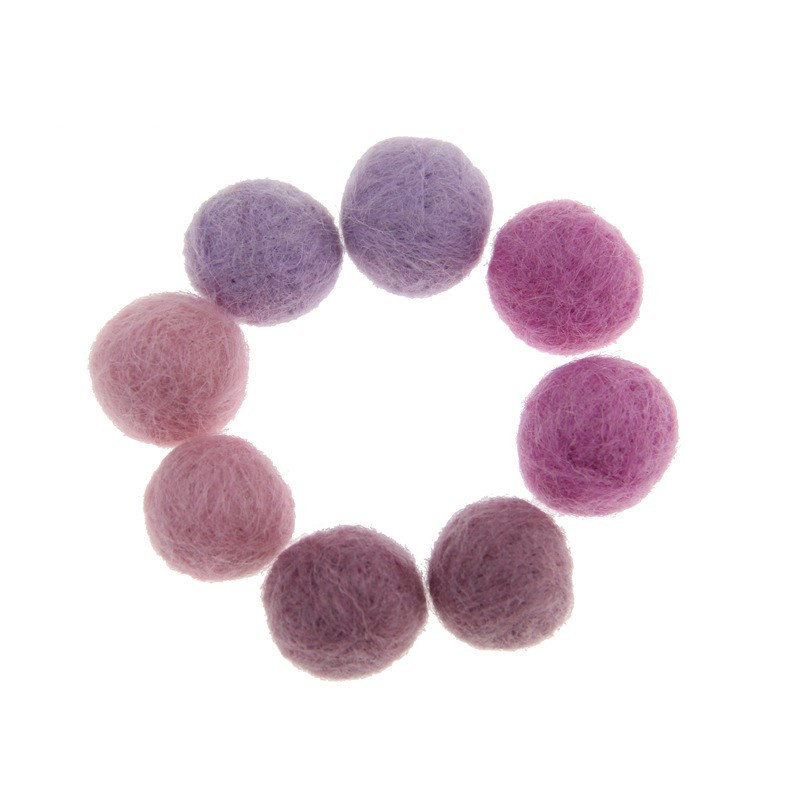 10gb 15MM/20MM vilnas filca bumba vītnes ballīšu dekors kāzu rotājumi bērniem rotaļlietas jautri mājas dekori DIY šūšanas amatniecības Ziemassvētku dāvanas