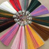 2/4 kom 11 cm dvobojne rese Svilenkasti konac za knjižne oznake rese Ručno izrađena kist šarm skupna četka za izradu nakita DIY rukotvorinski dodatak