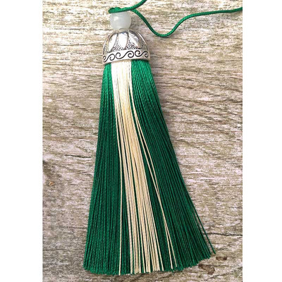 2/4 kom 11 cm dvobojne rese Svilenkasti konac za knjižne oznake rese Ručno izrađena kist šarm skupna četka za izradu nakita DIY rukotvorinski dodatak