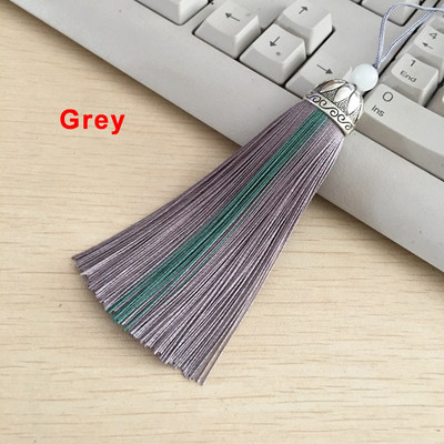 2/4 kom 11 cm dvobojne rese Svilenkasti konac za knjižne oznake rese Ručno izrađena kist šarm skupna četka za izradu nakita DIY rukotvorinski dodatak