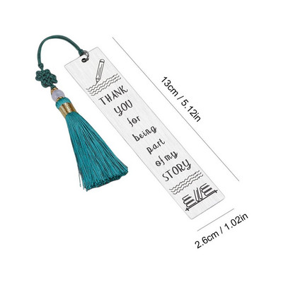 Pušķis Grāmatzīme Mīksti, mazi pušķi ar angļu burtiem Grāmatzīmes Pateicība Skolotāju Grāmatas Dekors Sabiedriskā apdare Aksesuāri