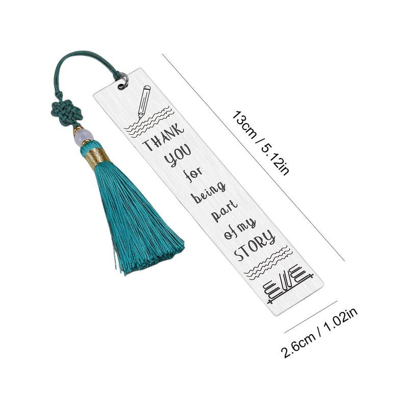 Pušķis Grāmatzīme Mīksti, mazi pušķi ar angļu burtiem Grāmatzīmes Pateicība Skolotāju Grāmatas Dekors Sabiedriskā apdare Aksesuāri