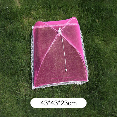 Penutup Jaring Makanan Dapat Dilipat Penutup Makanan Anti Nyamuk Penutup Kubah Buah Sayur Penutup Bersirkulasi Aksesori Dapur