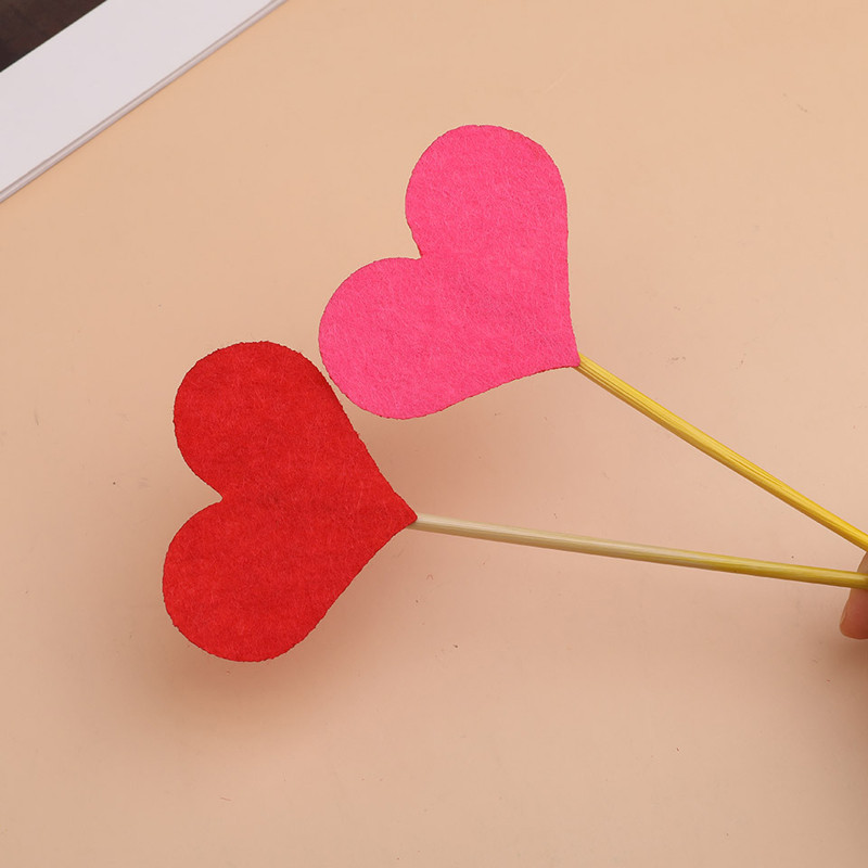 Fenrry 50Gb filca auduma loksnes sirds formas neausts audums DIY rokdarbu materiāls mājas šūšanai apģērbu dekorēšanai